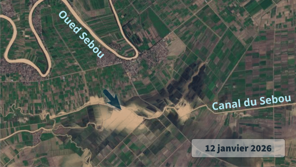 Les pluies redonnent vie aux principaux cours d'eau (images satellites)