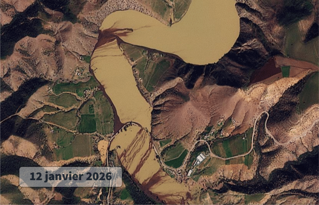 Les pluies redonnent vie aux principaux cours d'eau (images satellites)