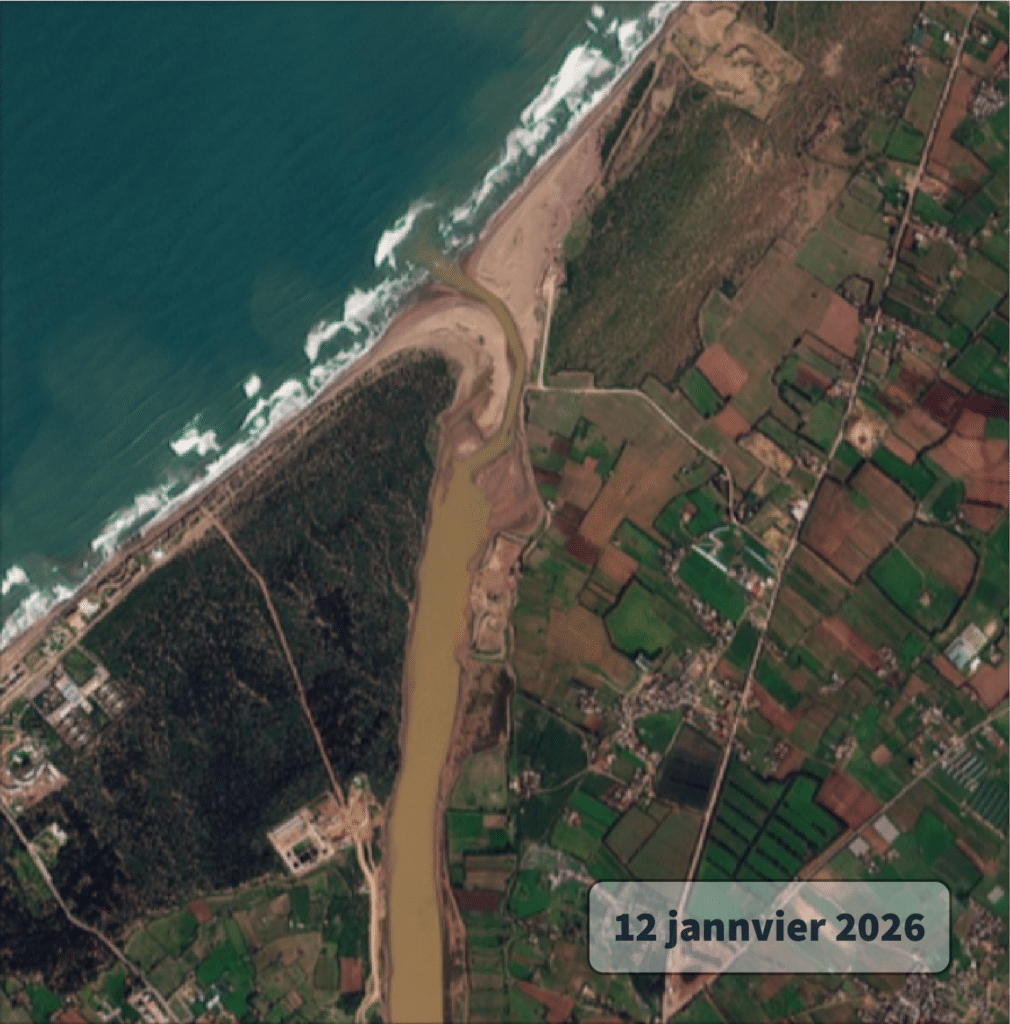 Les pluies redonnent vie aux principaux cours d'eau (images satellites)