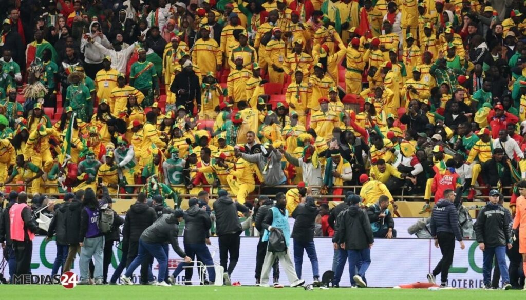 Supporters et forces de l’ordre lors des incidents Maroc-Sénégal, plainte du Maroc examinée par la CAF