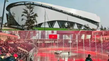 Inauguration du nouveau stade de hockey à Rabat