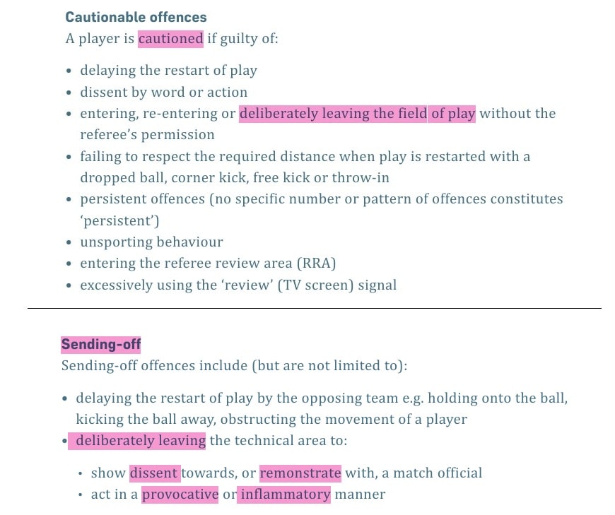 Final CAN 2025: Legal analysis of a questionable disciplinary decision