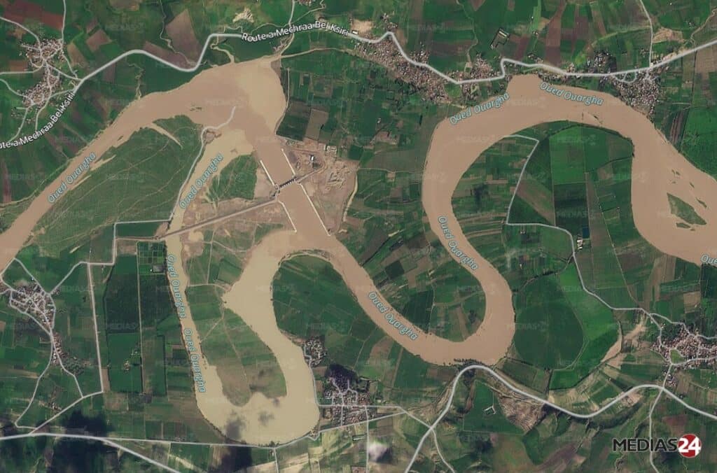 Images satellites. Les crues stagnent à Ksar El Kébir, à la veille d'une semaine à très haut risque Images satellites. Les crues stagnent à Ksar El Kébir, à la veille d'une semaine à très haut risque