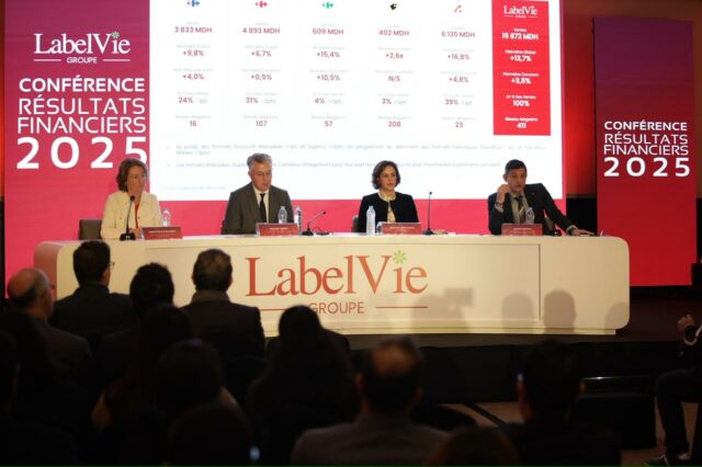 LabelVie, cap 2028, grande distribution Maroc, Carrefour Maroc, Supeco, Atacadao, résultats 2025, stratégie, expansion, EBITDA