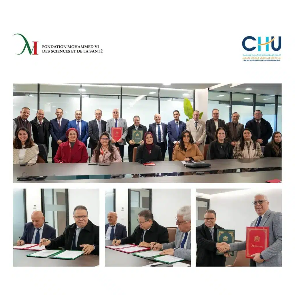 La Fondation Mohammed VI des Sciences et de la Santé et le CHU Ibn Sina ont signé, le 3 février une convention de partenariat.