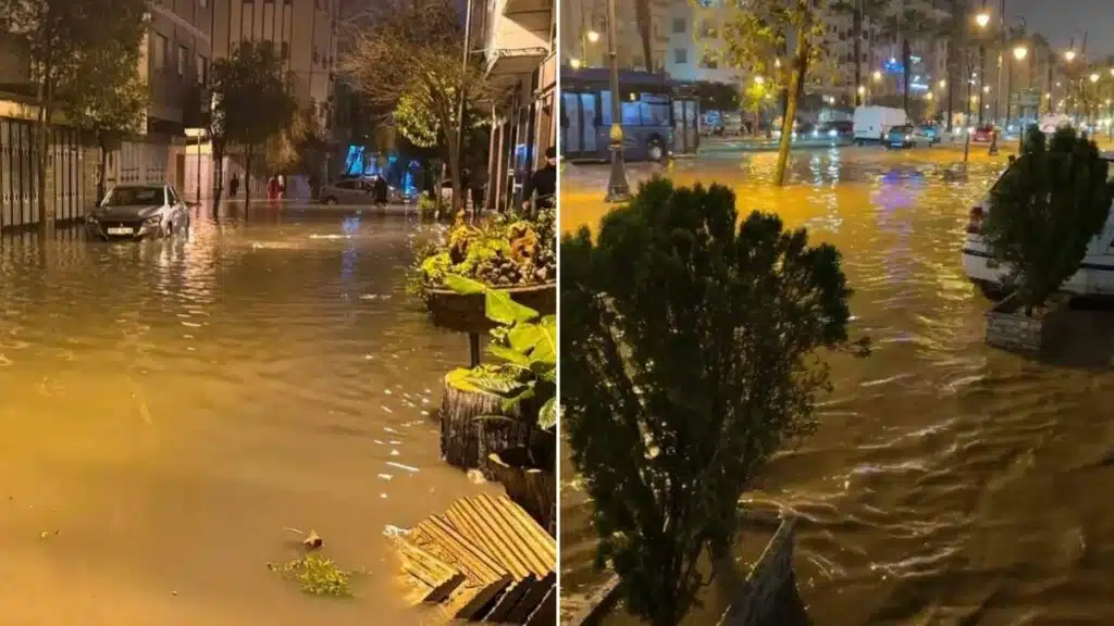 Intempéries. L’influence de la tempête atlantique Marta se poursuit, Tanger fortement touchée