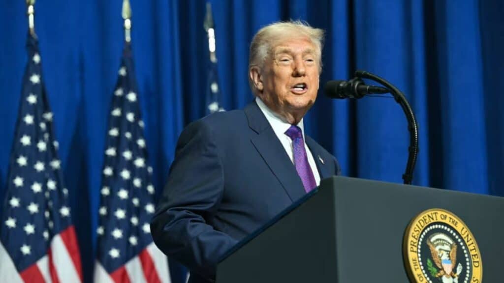 Trump publie un dessin montrant le Venezuela comme le &ldquo;51e État&rdquo; américain
