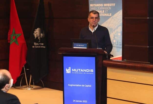 Mutandis, Adil Douiri, entretien, perspectives 2026, génération de cash, CFG, hygiène, conserves de sardines, boissons, investissements, dette