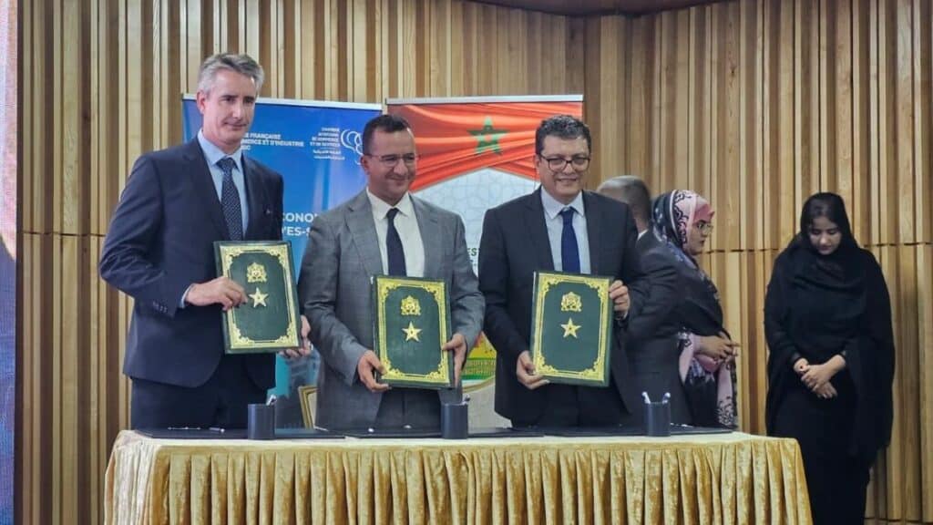 Ouverture à Es-Smara d'un bureau de liaison de la Chambre française de commerce et d'industrie du Maroc