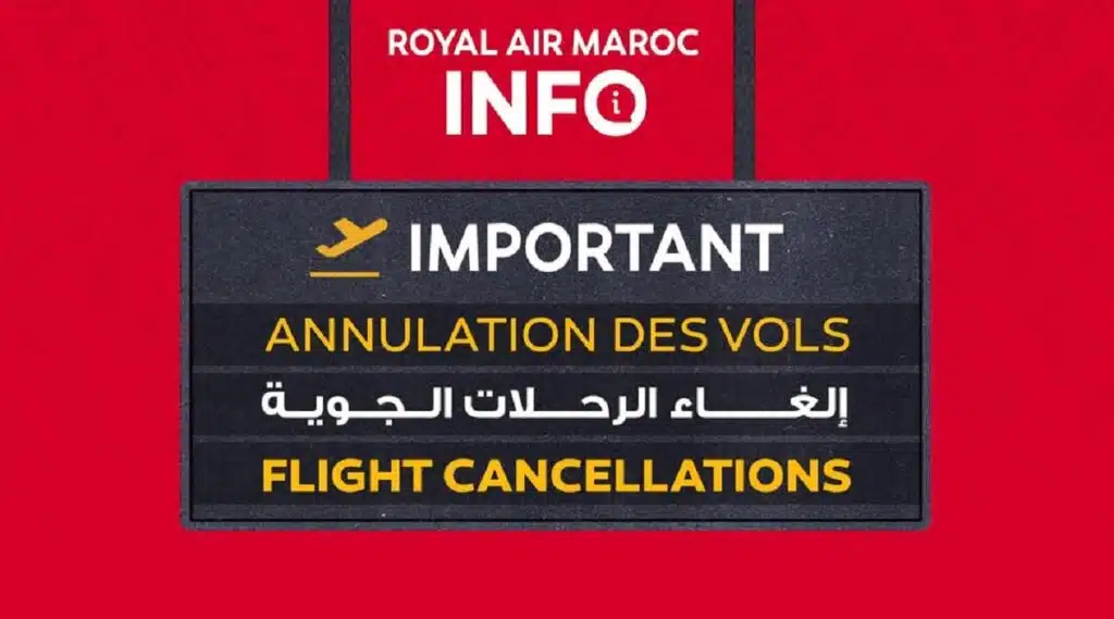 RAM suspend ses vols vers Bruxelles le 12 mars en raison d’un mouvement de grève