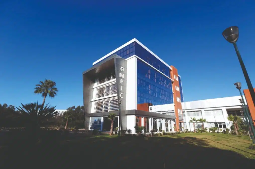Siège de l’OMPIC à Casablanca après le record de créations d’entreprises en 2025