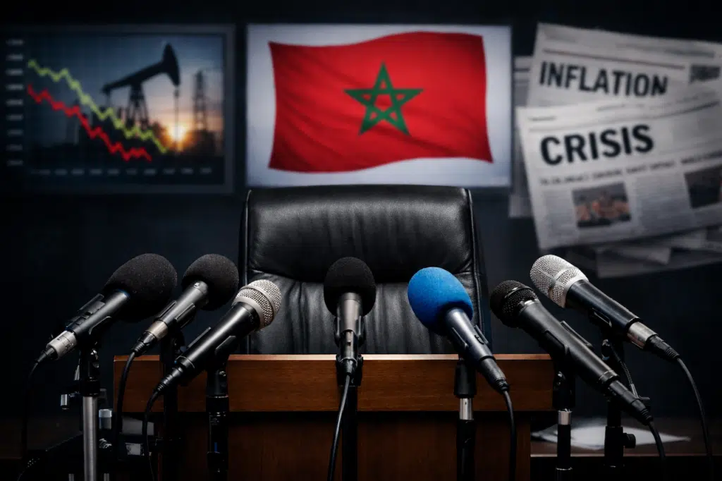 Illustration du silence des responsables politiques face au débat public au Maroc
