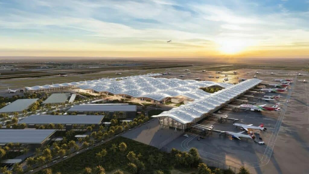 Nouveau terminal de l'aéroport Mohammed V