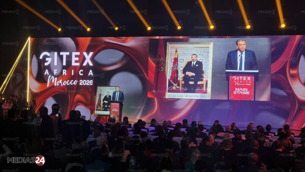 Chakib Alj à l'ouverture du GITEX Africa 2026