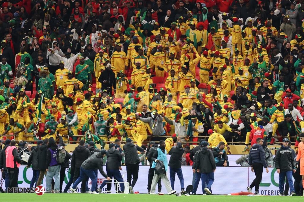 Violences lors du match Maroc-Sénégal en finale de la CAN 2025.