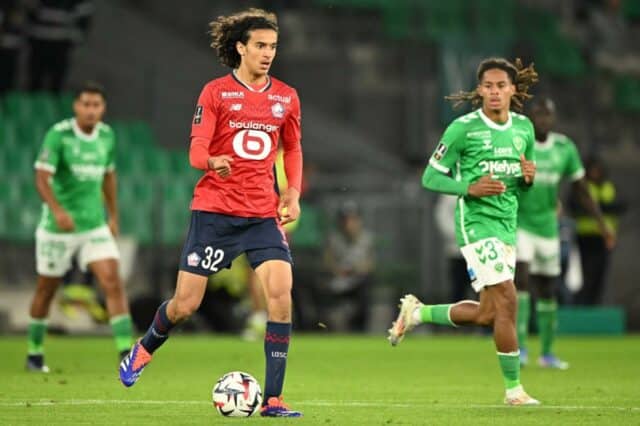 Ayyoub Bouaddi milieu du LOSC proche de rejoindre les Lions de l’Atlas