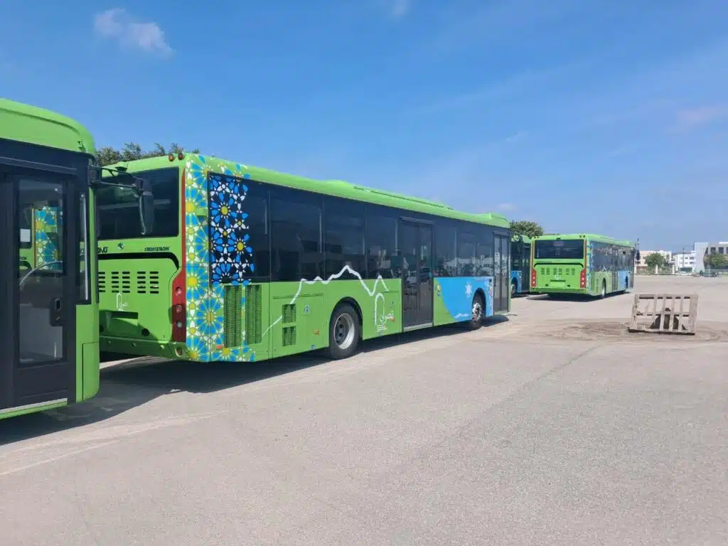 Transport public : Tétouan reçoit une première livraison de nouveaux bus urbains