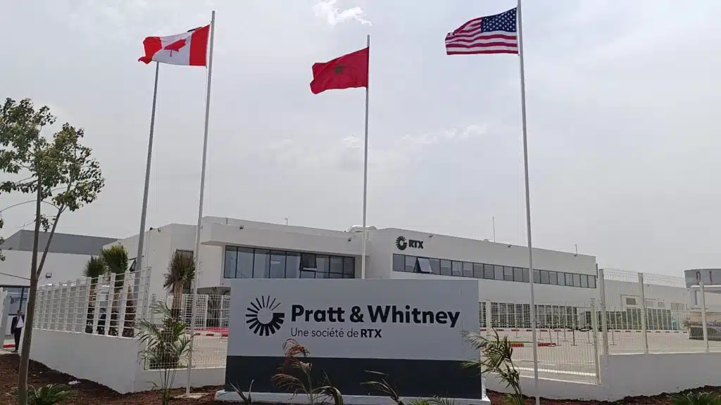 Pratt & Whitney inaugure son usine de moteurs d'avions à Casablanca