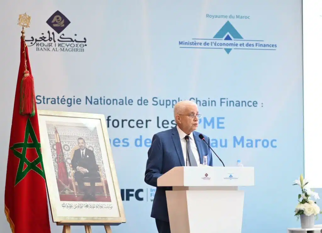 Supply Chain Finance, Maroc, financement, PME, délais de paiement, Bank Al-Maghrib, ministère de l’Économie, IFC, trésorerie, chaînes de valeur
