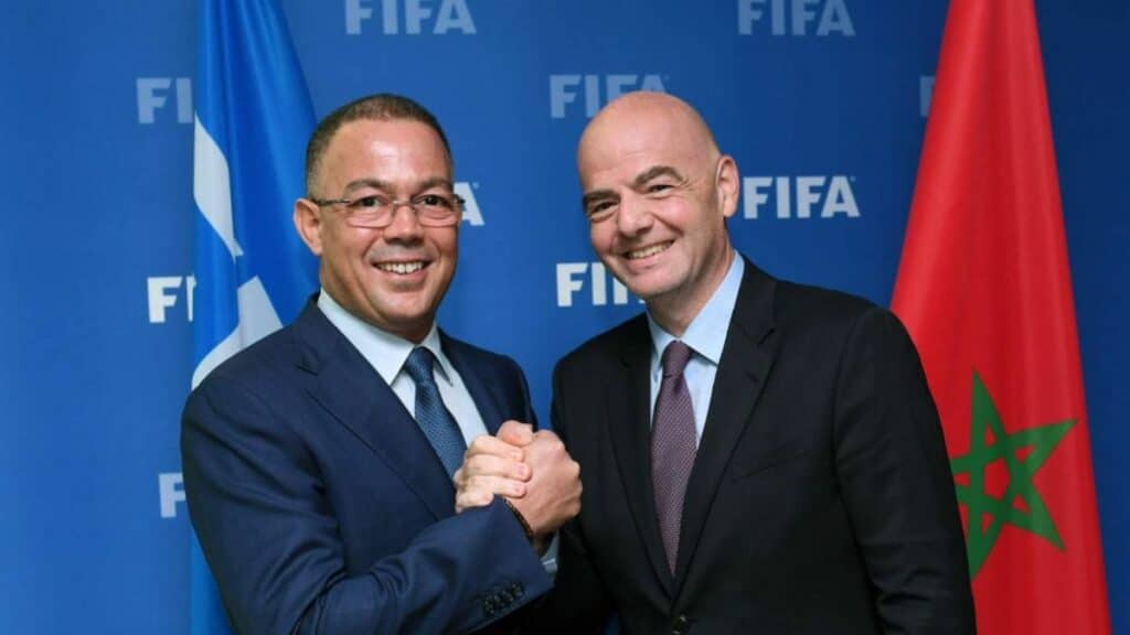 La FRMF soutient la candidature de Gianni Infantino à la présidence de la FIFA