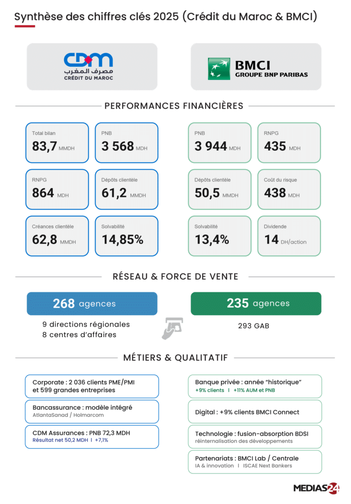 Exclusif. Comment Holmarcom prépare, en deux temps, un rapprochement BMCI-Crédit du Maroc