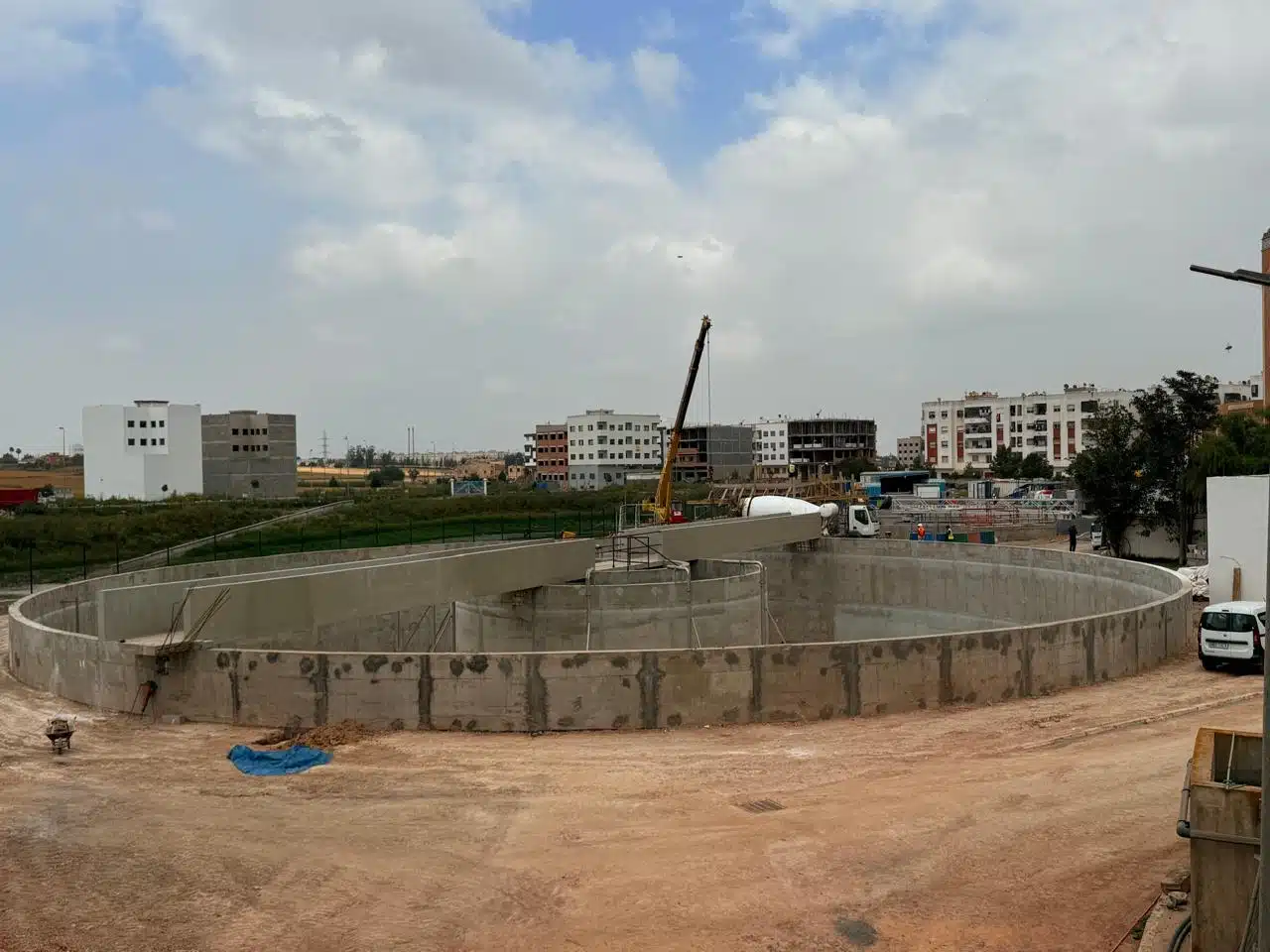 STEP de Médiouna : une extension pour doubler la capacité de traitement des eaux usées