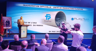 Inauguration de FlowPipe, nouvelle unité du groupe Plastima à Mohammedia