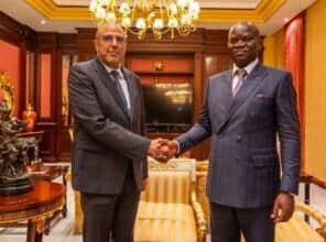 Gabon : Mohamed Ould Errachid représente le Roi Mohammed VI à l’inauguration de la Cité de la démocratie à Libreville