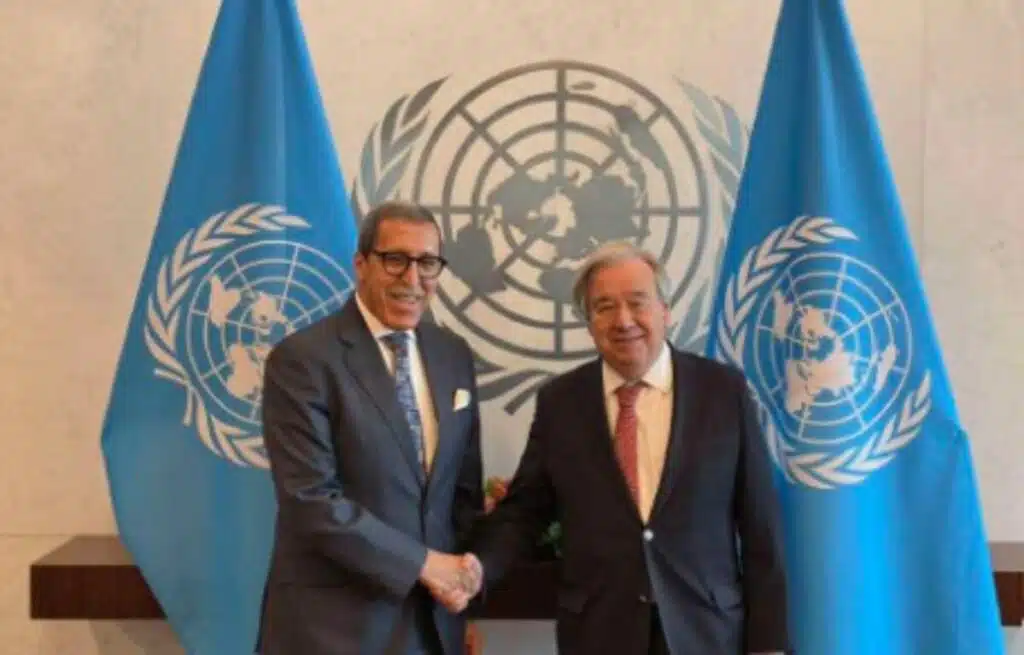 Omar Hilale présente les avancées de la présidence marocaine de la PBC.