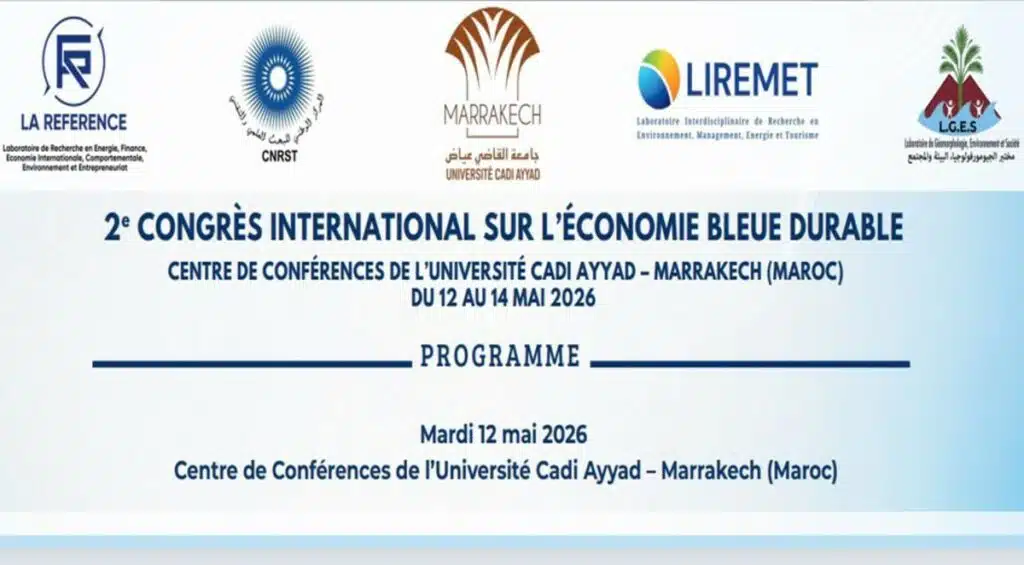 Marrakech accueille le 2e Congrès international sur l’économie bleue durable.
