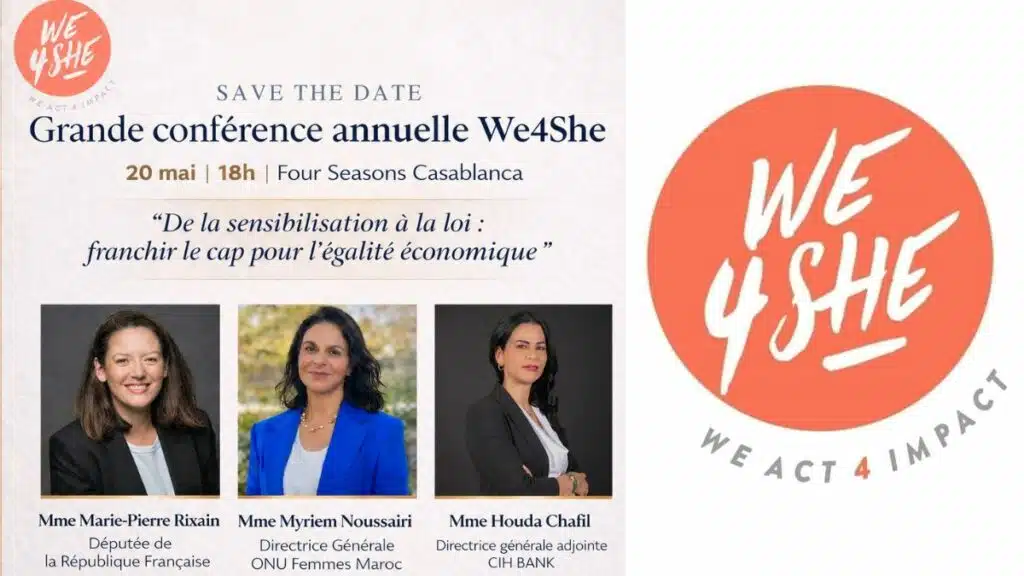 We4She organise sa conférence annuelle sur les leviers de l’égalité économique