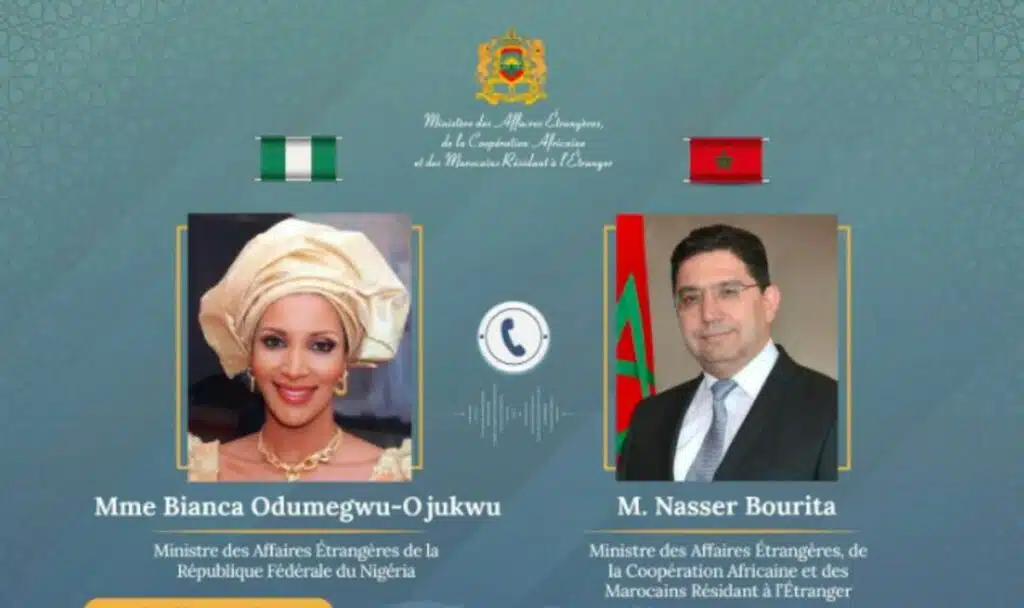 Entretien entre Bianca Odumegwu-Ojukwu et Nasser Bourita.