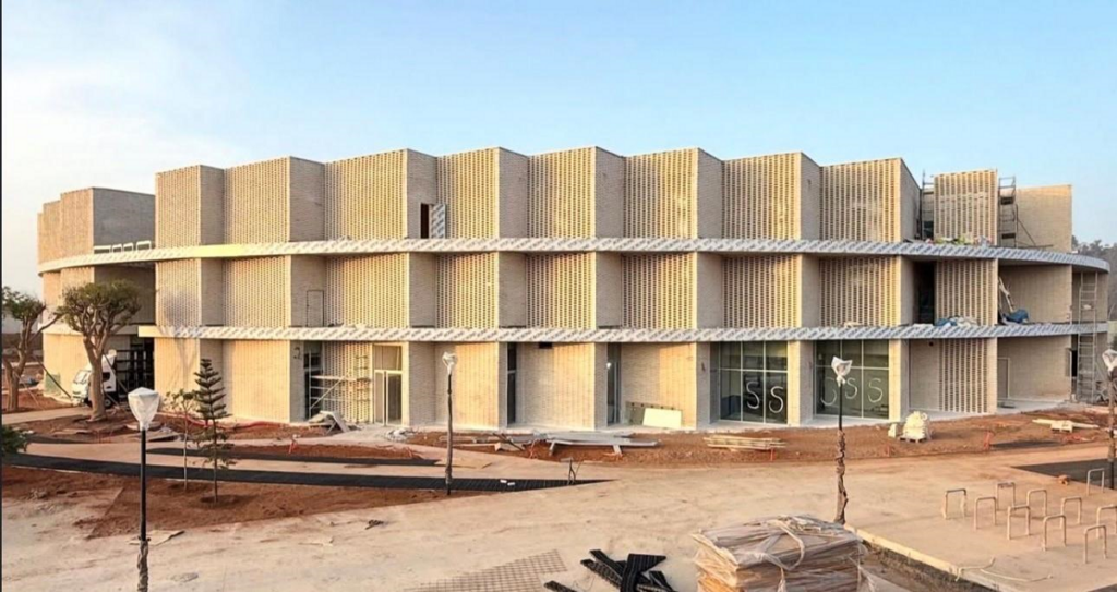 Chantier de la future Académie Royal Mansour