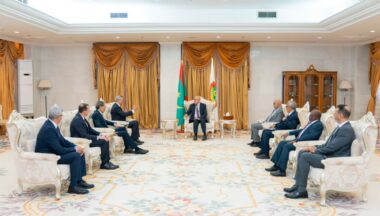 Nouakchott : le président mauritanien reçoit Karim Zidane