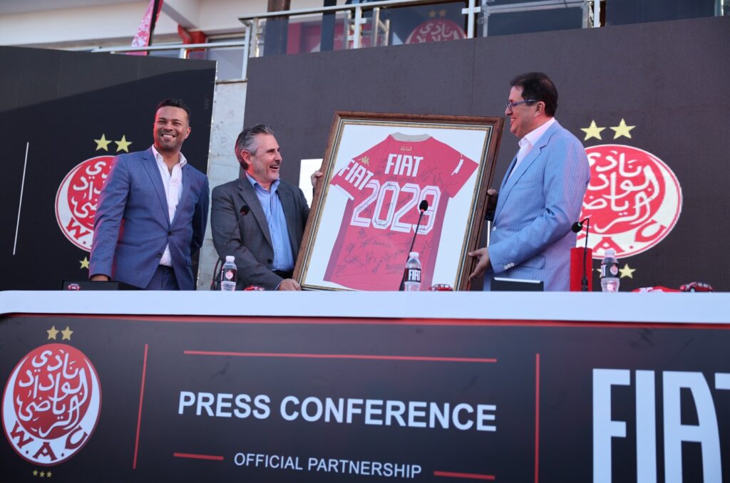 FIAT Maroc devient partenaire officiel du Wydad
