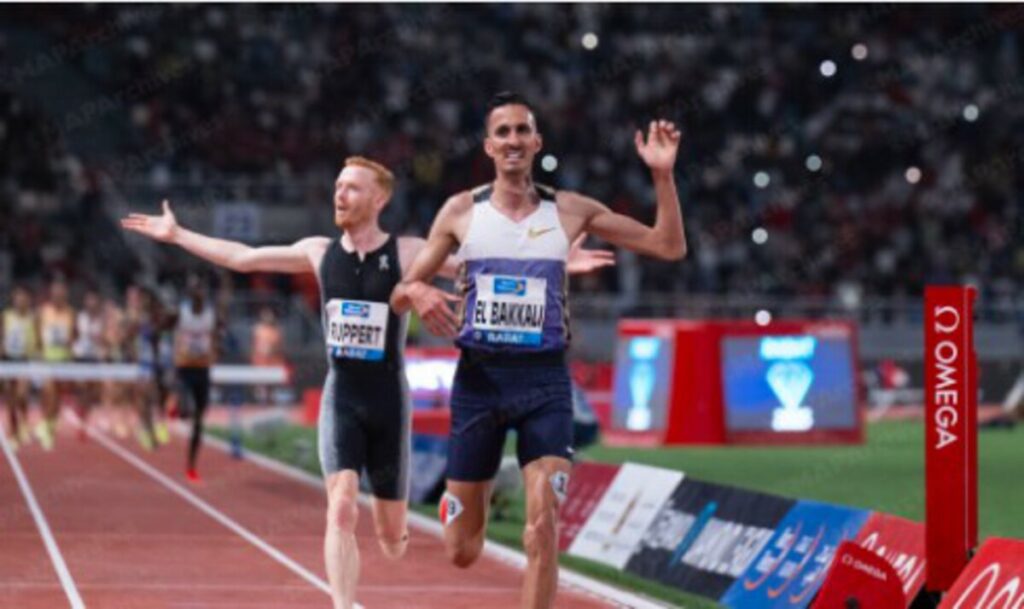 Soufiane El Bakkali remporte le 3000 m steeple à Rabat en 7:57.25 et signe la meilleure performance mondiale de la saison.
