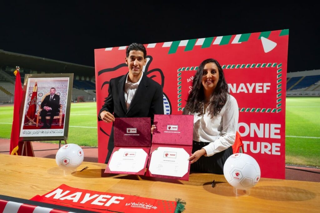 Nayef Aguerd devient le nouvel ambassadeur de La Vache qui rit.