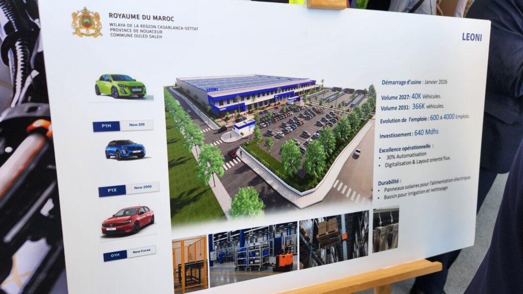 Automobile : LEONI renforce son pari industriel au Maroc avec une nouvelle usine à Bouskoura Automobile : LEONI renforce son pari industriel au Maroc avec une nouvelle usine à Bouskoura