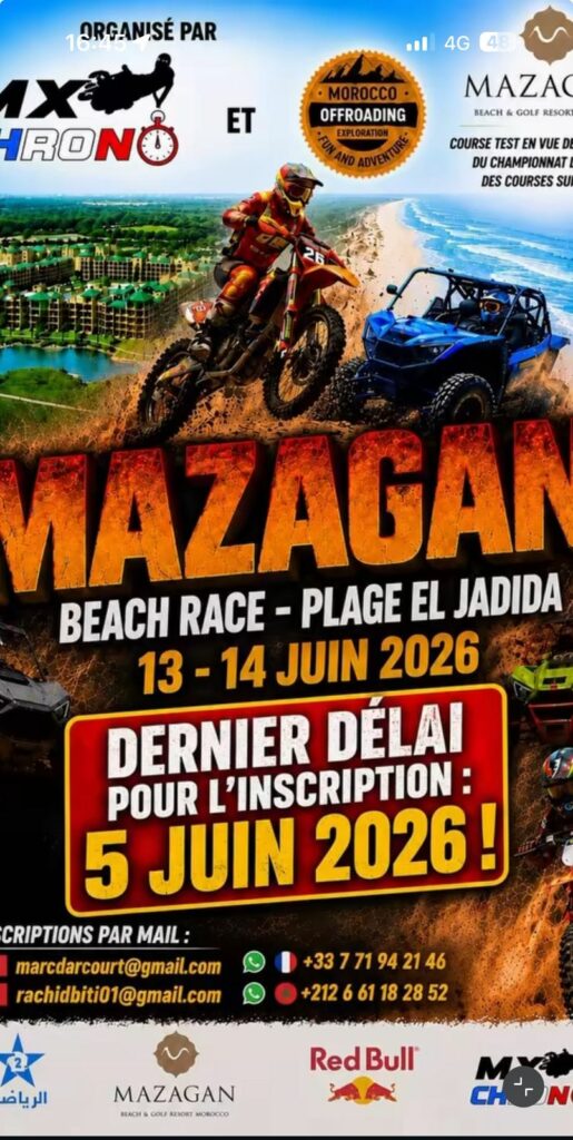 Motocyclisme à El Jadida : la course test du championnat du monde sauvée in extremis