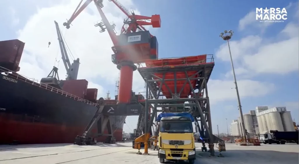 Port de Casablanca : le terminal polyvalent de Marsa Maroc accueille son premier navire de 55.000 tonnes