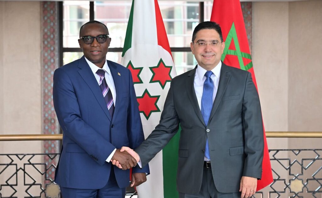 Le Burundi réaffirme son soutien constant à la souveraineté du Maroc sur l’ensemble de son territoire