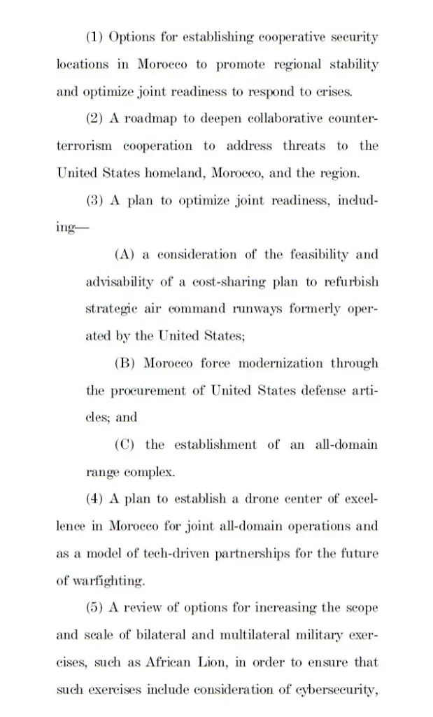 DOCUMENT. Drones, intégration opérationnelle, sites : le saut stratégique de l'alliance militaire Maroc-USA