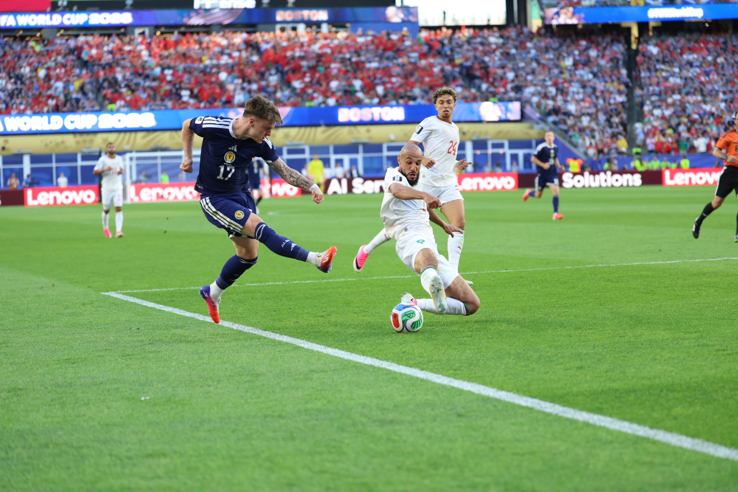 Coupe du monde 2026. Le Maroc s’offre une courte mais précieuse victoire sur l’Écosse (1-0) Coupe du monde 2026. Le Maroc s’offre une courte mais précieuse victoire sur l’Écosse (1-0)