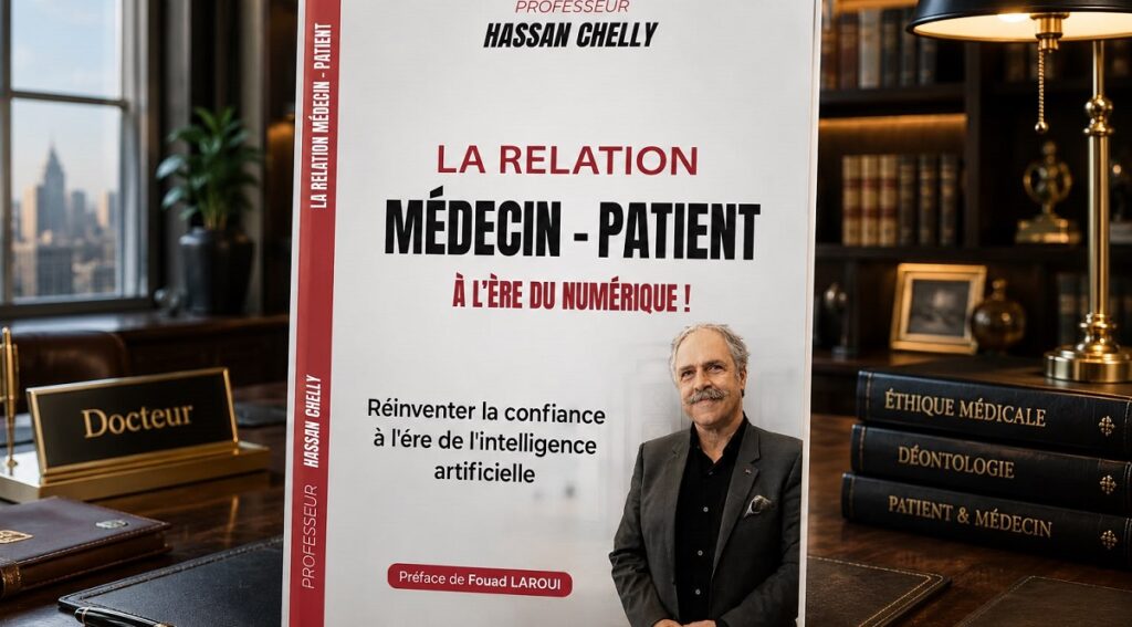 Dans son nouvel ouvrage, le Pr Hassan Chelly explore l’impact du numérique sur la relation médecin-patient