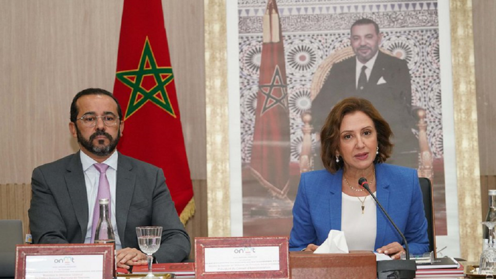 Le Conseil d’Administration de l’Office National Marocain du Tourisme (ONMT), présidé par la ministre du Tourisme, de l’Artisanat et de l’Économie sociale et solidaire, Fatim-Zahra Ammor.