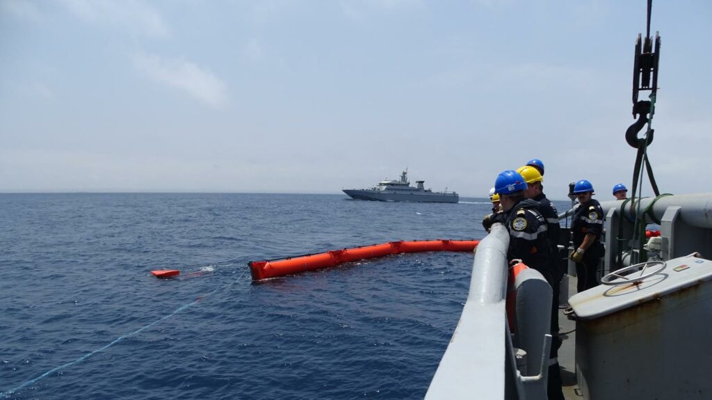 Maroc-France : exercice conjoint de lutte contre les pollutions maritimes