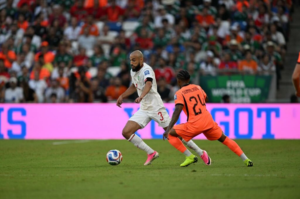 Le Maroc établit un record africain de possession en match à élimination directe du Mondial