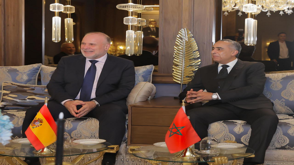 Hammouchi reçoit le chef du renseignement de la Garde civile espagnole à Rabat.