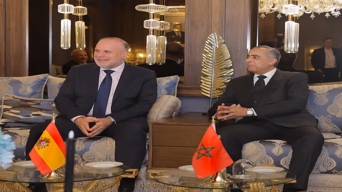 Hammouchi reçoit le chef du renseignement de la Garde civile espagnole à Rabat.