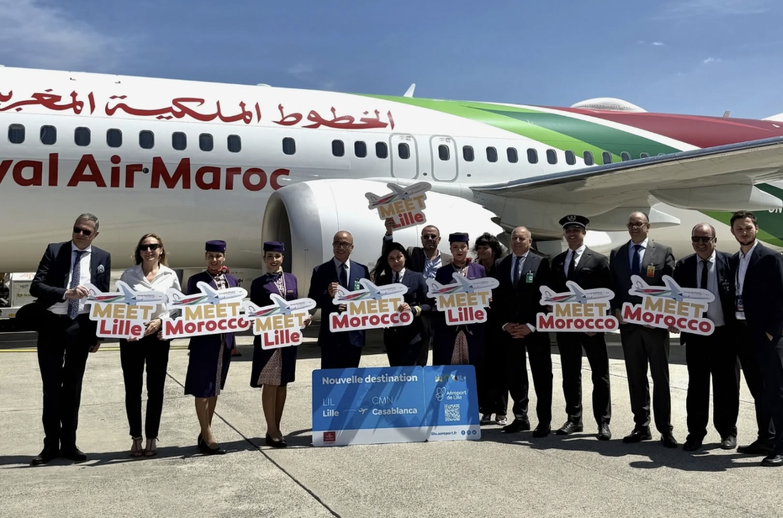 Royal Air Maroc : la liaison Lille-Casablanca officiellement relancée